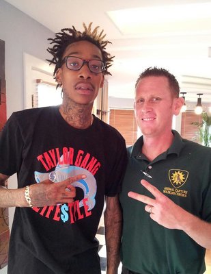 Animal Capture did work at Amber Rose and Wiz Khalifa's house